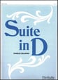 Suite in D Organ sheet music cover